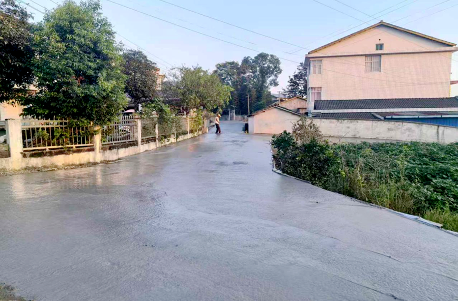 浔阳街道：群众自筹筑新路 打通出行“最后一米”