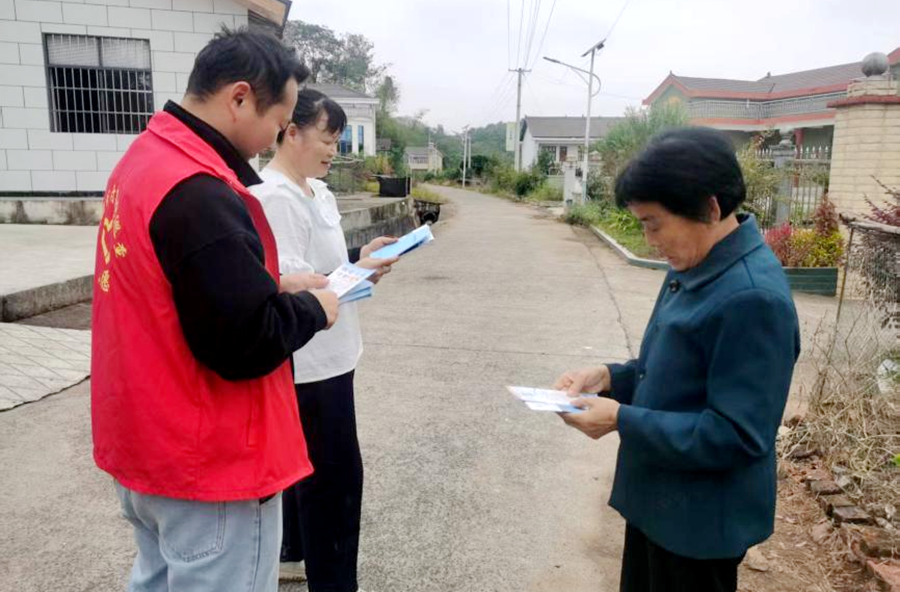 浔阳街道：宣讲入万家 科学惠民生