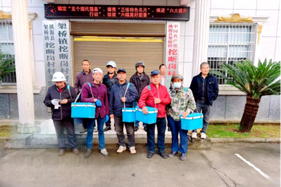架桥镇扎实开展秋季强制免疫 筑牢畜禽防疫安全屏障